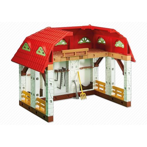 플레이모빌 PLAYMOBIL Playmobil Add-On Series - Vehicle Shed Farm