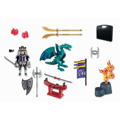 플레이모빌 PLAYMOBIL Carrying Case Dragon Knight Playset