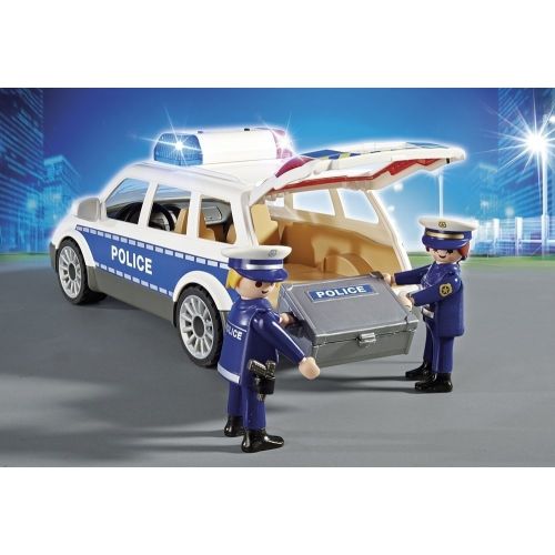 플레이모빌 PLAYMOBIL 6920 City Action Police Squad Car with Lights and Sound