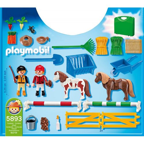 플레이모빌 PLAYMOBIL Playmobil Pony Farm Carrying Case Playset