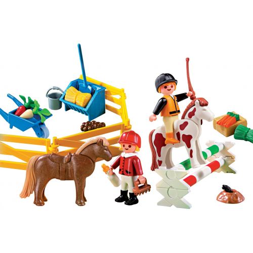 플레이모빌 PLAYMOBIL Playmobil Pony Farm Carrying Case Playset