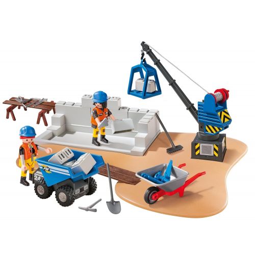 플레이모빌 PLAYMOBIL Construction Site SuperSet Building Kit