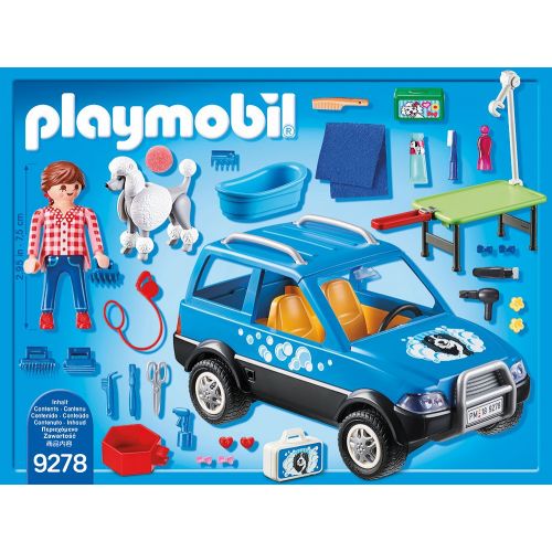 플레이모빌 PLAYMOBIL 9278 Mobile Pet Grooming - NEW 2018