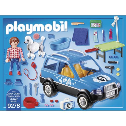 플레이모빌 PLAYMOBIL 9278 Mobile Pet Grooming - NEW 2018