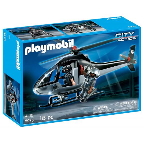 플레이모빌 PLAYMOBIL Tactical Unit Helicopter