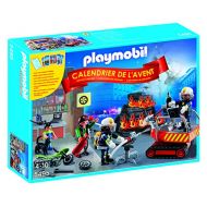 PLAYMOBIL Advent Calendar Fire Rescue Operation Set with Card Game