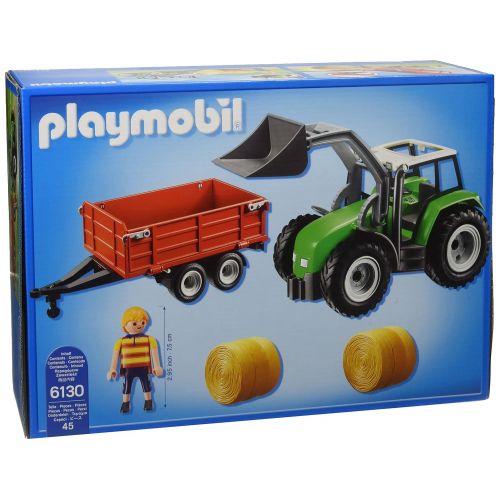 플레이모빌 PLAYMOBIL 6130 Country Large Tractor with Trailer