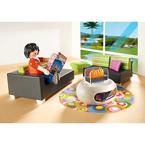 플레이모빌 PLAYMOBIL Modern Living Room Set