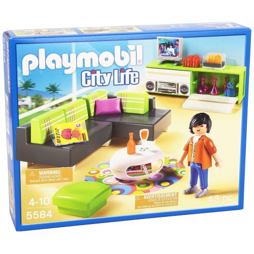 플레이모빌 PLAYMOBIL Modern Living Room Set