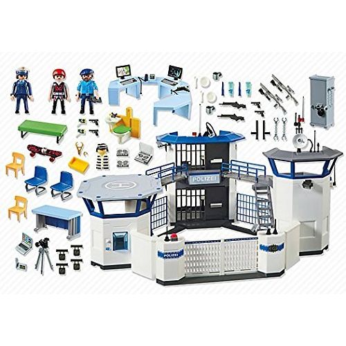 플레이모빌 PLAYMOBIL 6872 Police Command Center with prison