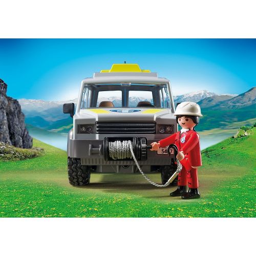플레이모빌 PLAYMOBIL Mountain Rescue Truck Playset
