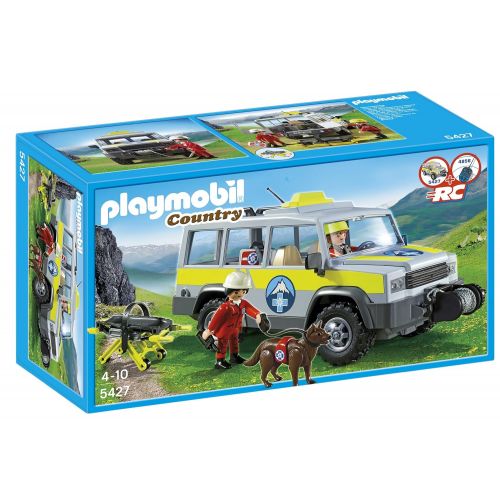 플레이모빌 PLAYMOBIL Mountain Rescue Truck Playset