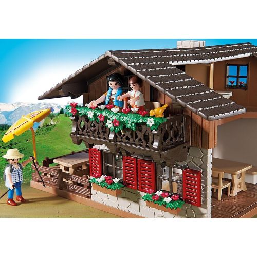 플레이모빌 PLAYMOBIL 5422 Alpine Lodge Playset