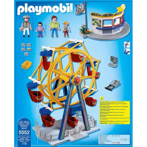 플레이모빌 PLAYMOBIL Ferris Wheel with Lights Set