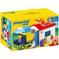 PLAYMOBIL 1.2.3 Truck with Garage