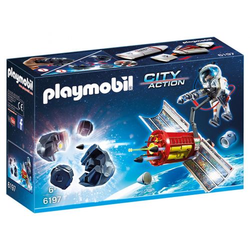 플레이모빌 PLAYMOBIL Satellite Meteoroid Laser