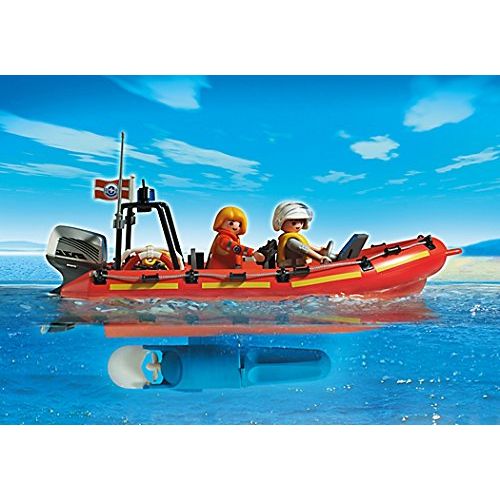 플레이모빌 PLAYMOBIL Coast Guard Station with Lighthouse Play Set (Discontinued by manufacturer)