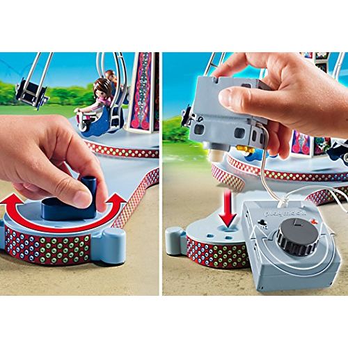 플레이모빌 PLAYMOBIL 5548 Summer Fun Chain carousel with colourful lighting