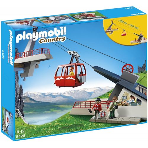 플레이모빌 PLAYMOBIL 5426 Alpine Cable Car Playset