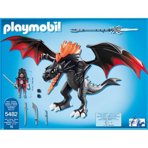 플레이모빌 PLAYMOBIL Giant Battle Dragon with LED Fire