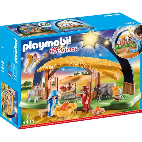 플레이모빌 PLAYMOBIL Gangsters Candle Arch Nativity Scene