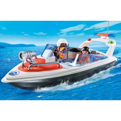 플레이모빌 PLAYMOBIL Coastal Rescue Boat