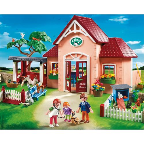 플레이모빌 PLAYMOBIL Vet Clinic Play Set