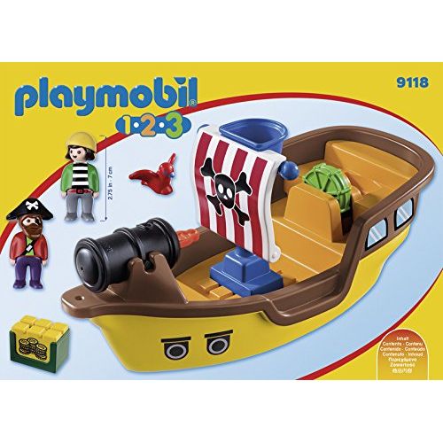 플레이모빌 PLAYMOBIL Pirate Ship Building Set