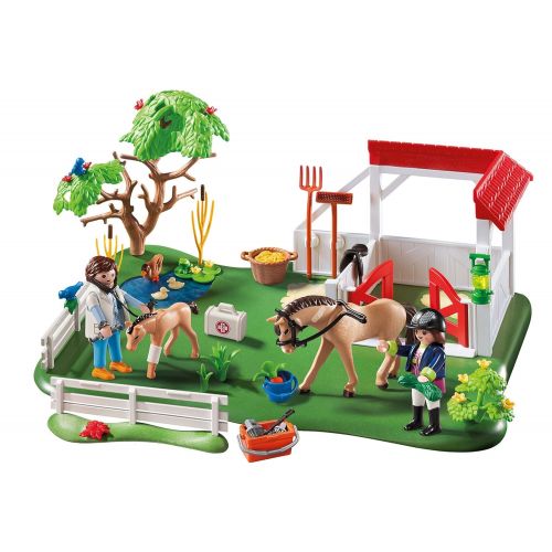 플레이모빌 PLAYMOBIL Horse Paddock Super Set