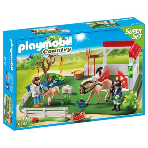 플레이모빌 PLAYMOBIL Horse Paddock Super Set