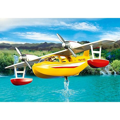 플레이모빌 PLAYMOBIL Firefighting Seaplane