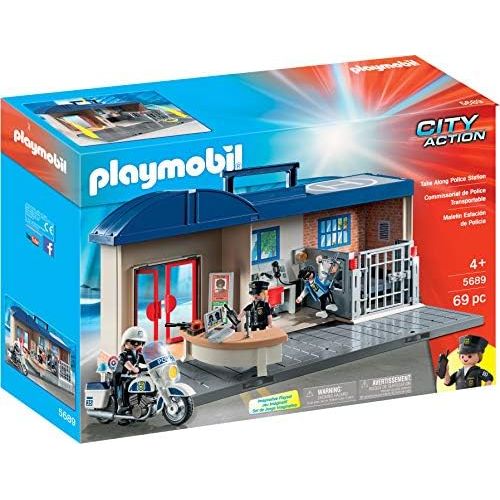 플레이모빌 PLAYMOBIL Take Along Police Station