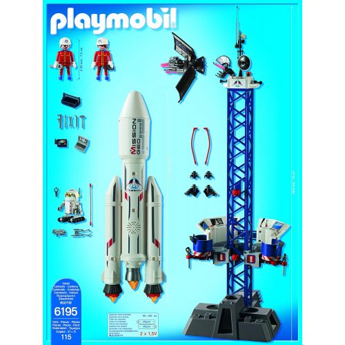 플레이모빌 PLAYMOBIL Space Rocket with Launch Site