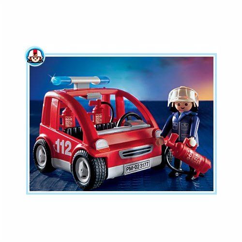 플레이모빌 PLAYMOBIL Playmobil Rescue Fire Chiefs Car