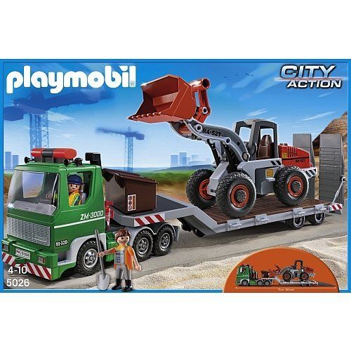 플레이모빌 PLAYMOBIL - 5026 - Big Truck with Excavator