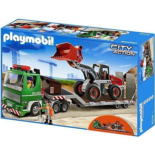플레이모빌 PLAYMOBIL - 5026 - Big Truck with Excavator