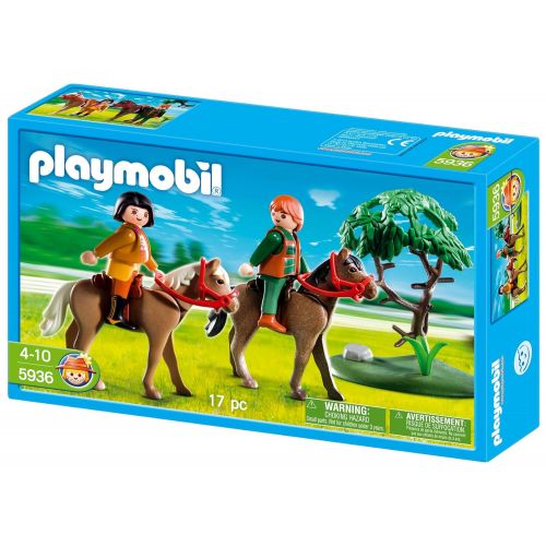 플레이모빌 PLAYMOBIL Playmobil Pony Farm Horse & Riders 5936