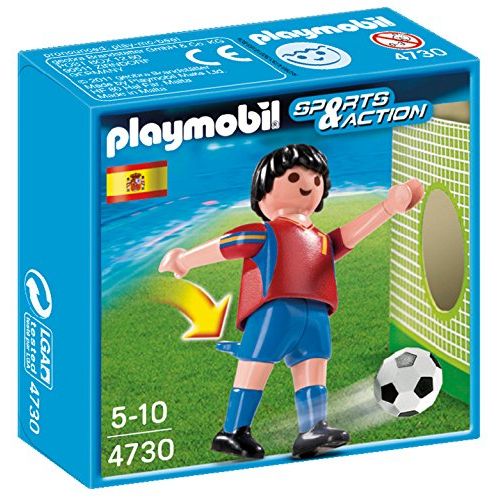 플레이모빌 PLAYMOBIL Spain Soccer Player Toy