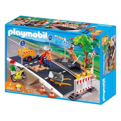플레이모빌 PLAYMOBIL Playmobil Road Construction Set
