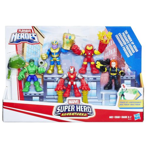  PLAYSKOOL HEROES Playskool Heroes Marvel Super Hero Adventures The Power Up Squad