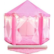 PLAYVIBE Princess Tent for Kids Tent 55