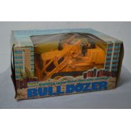 VINTAGE PLAYWELL - BATTERY OPERATED REMOTE CONTROL SOUND BULLDOZER