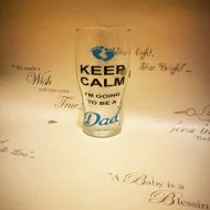 /PLBundles Keep calm Im going to be a dad, dad gift, daddy gift, new dad gift, new daddy gift, dad to be, paternity gift, quirky dad gift,