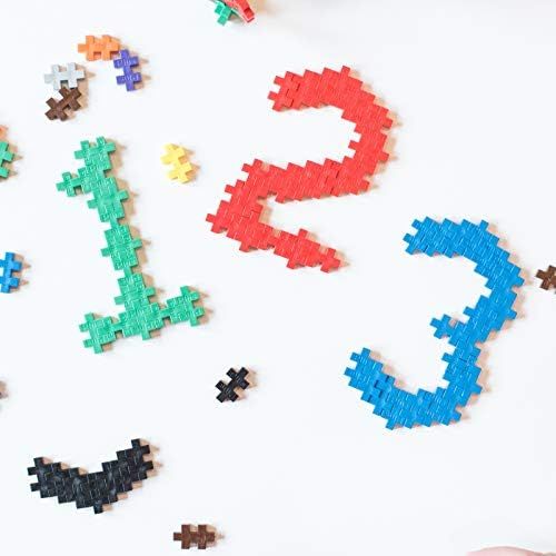  PLUS PLUS  Open Play Tube  70 Piece Basic Color Mix  Construction Building STEM | STEAM Toy, Interlocking Mini Puzzle Blocks for Kids