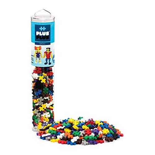  PLUS PLUS - 240 Piece Basic Mix - Construction Building Stem/Steam Toy, Mini Puzzle Blocks for Kids