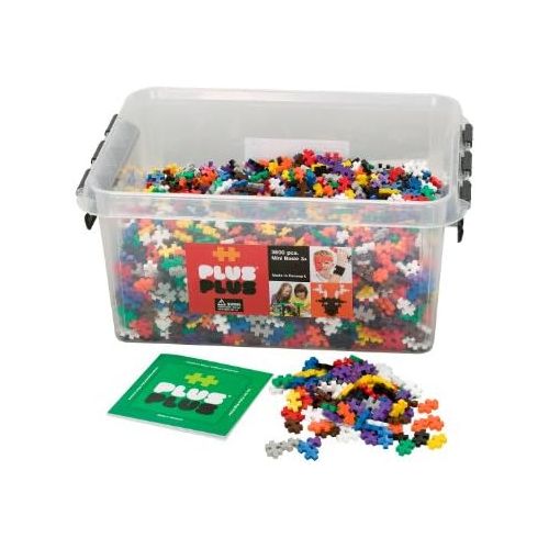  Plus-Large Piece Count 3600 Pc Set - Basic Colors, in Educational Tub