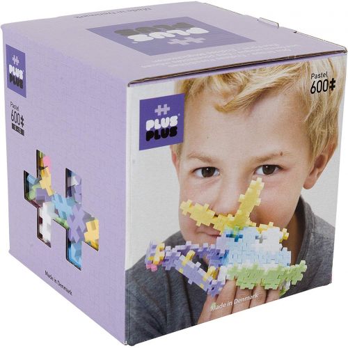  PLUS PLUS 1200 Piece Basic Construction Building Play Set  Multi-color