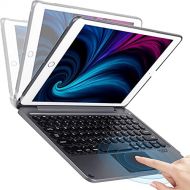 [아마존베스트]OWNTECH iPad Keyboard Case 9.7 for Air 2 New 2018 (6th Gen) / 2017 iPad（5th Gen） - iPad Pro 9.7 - iPad Air 1 and 2 - Ultra Slim iPad Case with Keyboard Wireless Bluetooth Cover Aut