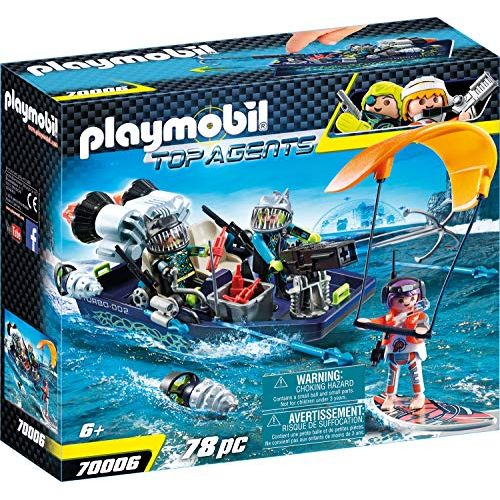 플레이모빌 PM Playmobil Team Shark Harpoon Craft