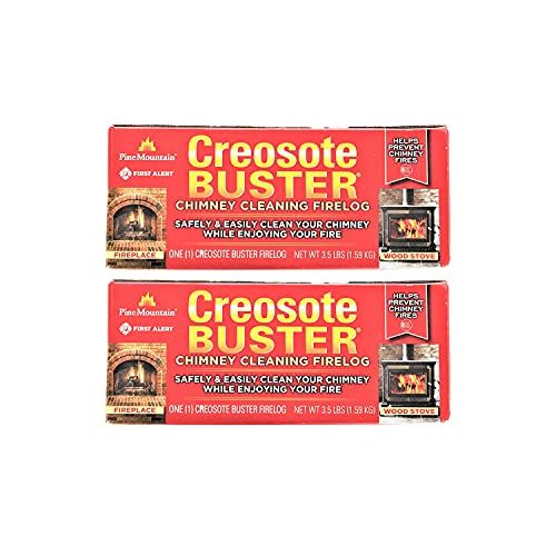  PM Pine Mountain Creosote Buster Safety Firelog Pack of 2